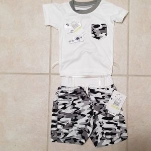 NWT UPF20+ Boys swim set size 2